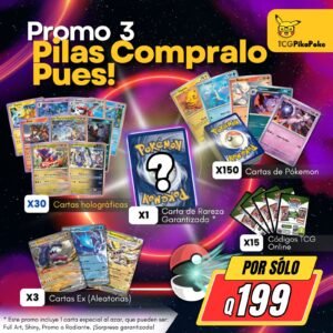 Promo 3 Pilas Compralo Pues - Pika Poke