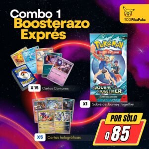 combo 1 Boosterazo Exprés - Pikapoke